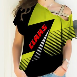 Sportswearmerch Claas Tractor Strapless Sleeve Short For Fan