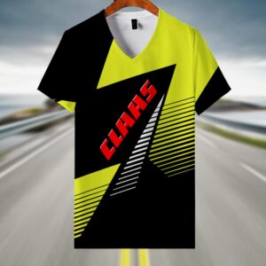 Sportswearmerch Claas Tractor V-neck Women T-shirt For Fan