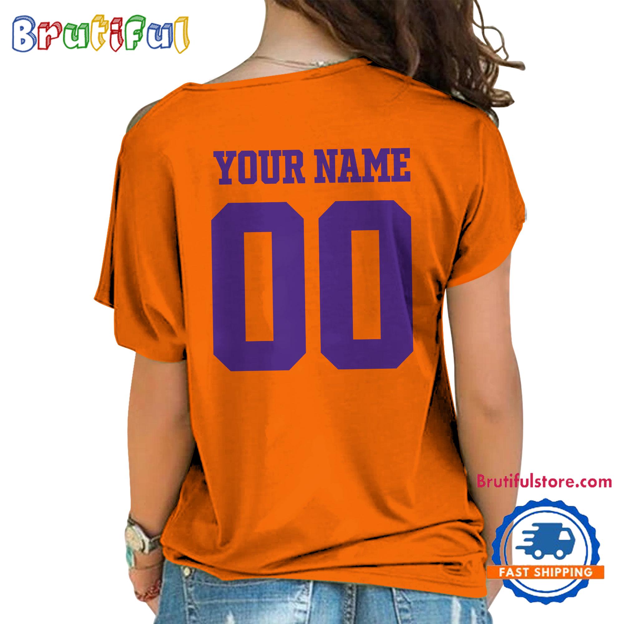 Sportswearmerch Clemson Tigers NCAA Strapless Sleeve Short For Fan