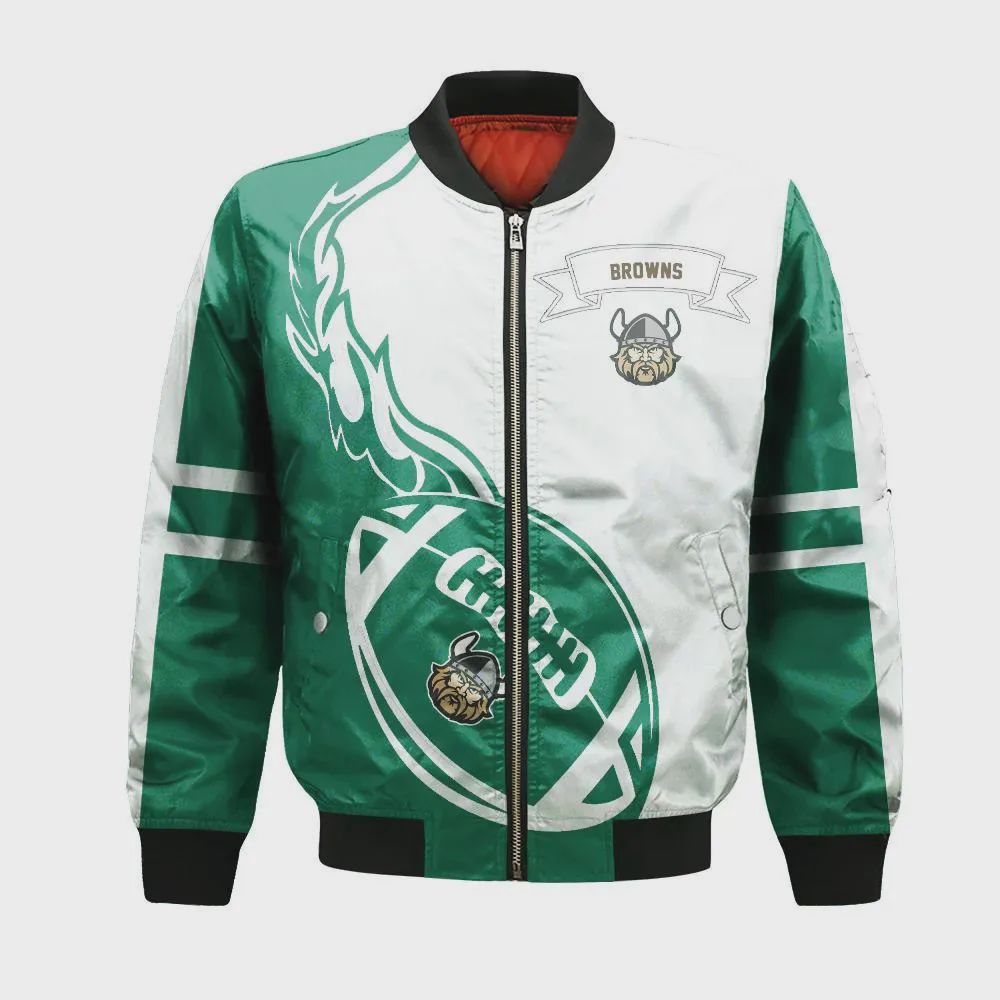 Sportswearmerch Cleveland Browns NFL Bomber Jacket For Fan