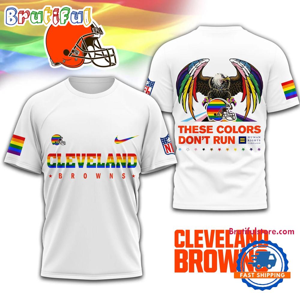 Sportswearmerch Cleveland Browns NFL Campaign LGBT T-Shirt For Fan
