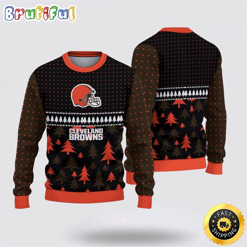 Sportswearmerch Cleveland Browns NFL Christmas Sweater For Fan