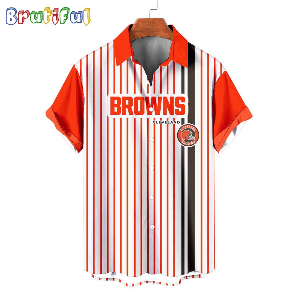 Sportswearmerch Cleveland Browns NFL Hawaiian Shirt For Fan