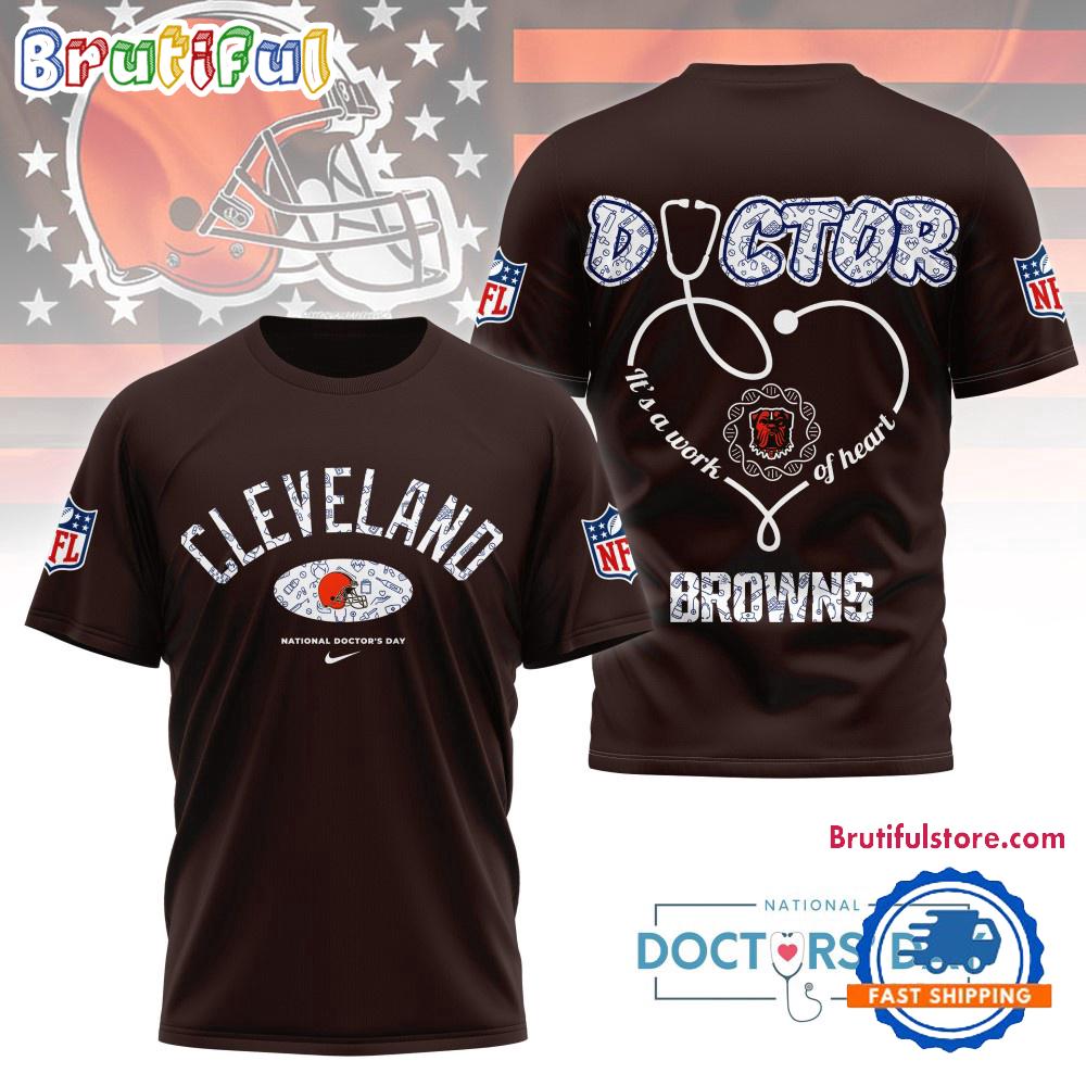 Sportswearmerch Cleveland Browns NFL National Doctors Day T-shirt For Fan