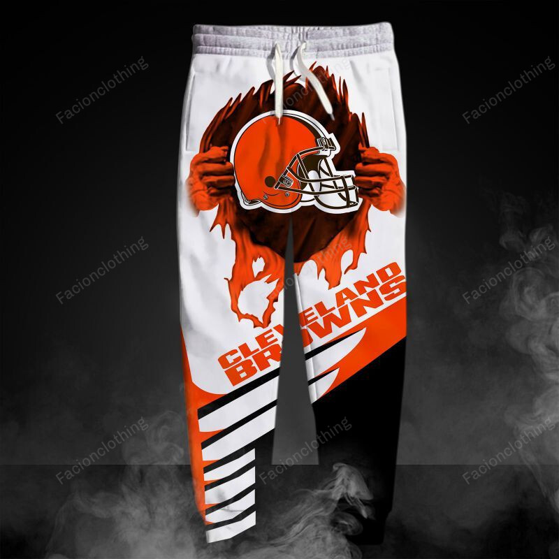 Sportswearmerch Cleveland Browns NFL Personalized Long Pant For Fan