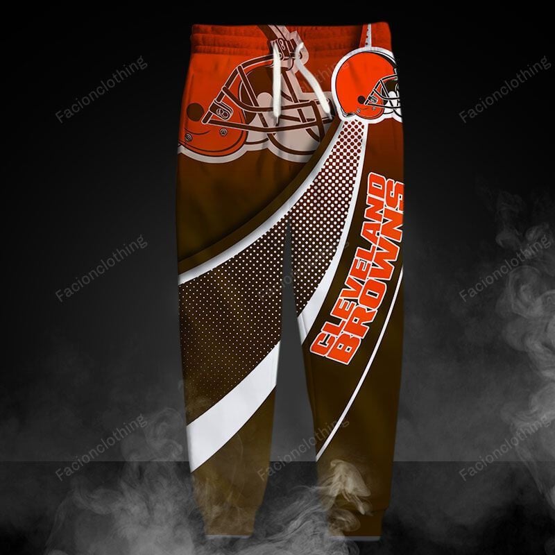 Sportswearmerch Cleveland Browns NFL Personalized Long Pant For Fan