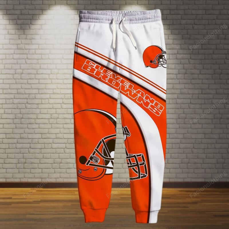 Sportswearmerch Cleveland Browns NFL Personalized Long Pant For Fan