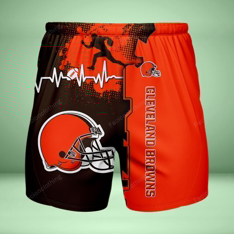 Sportswearmerch Cleveland Browns NFL Personalized Short Pant For Fan