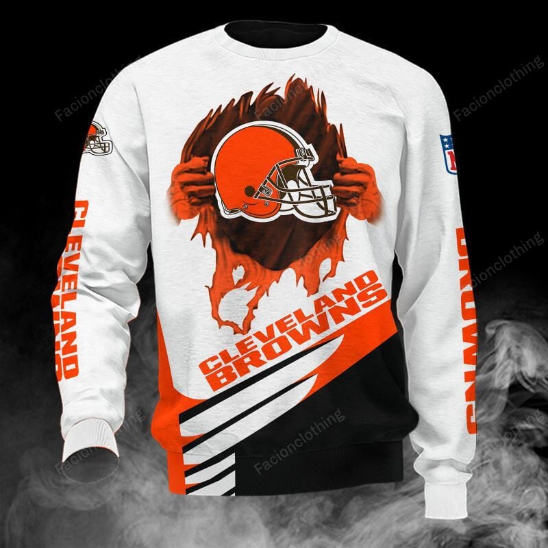 Sportswearmerch Cleveland Browns NFL Personalized Sweater For Fan