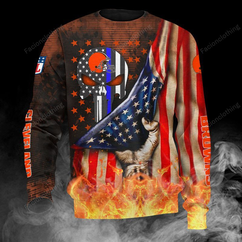 Sportswearmerch Cleveland Browns NFL Personalized Sweater For Fan