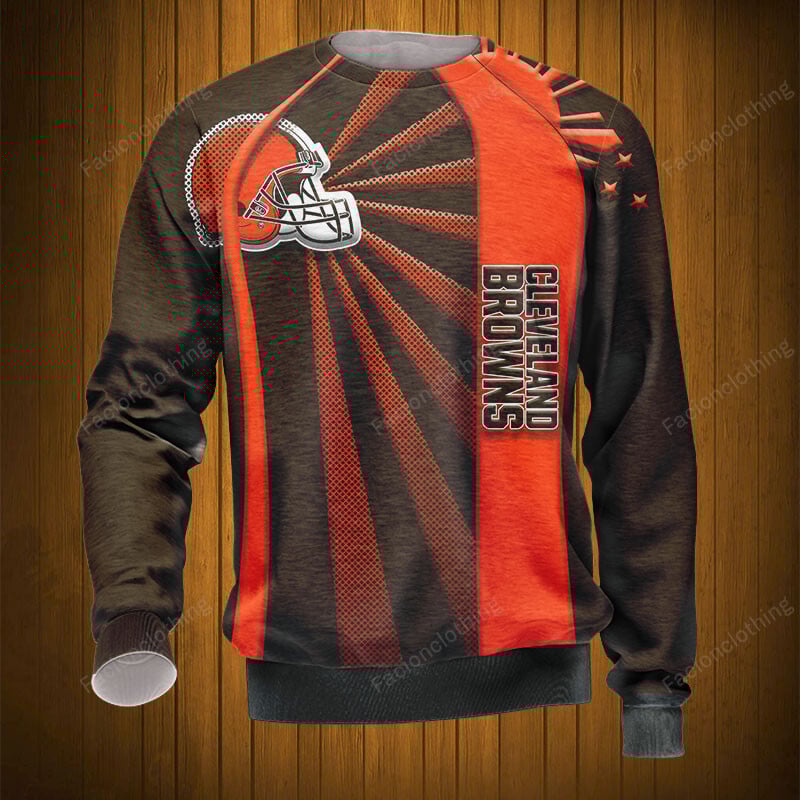 Sportswearmerch Cleveland Browns NFL Sweater Personalized For Fan