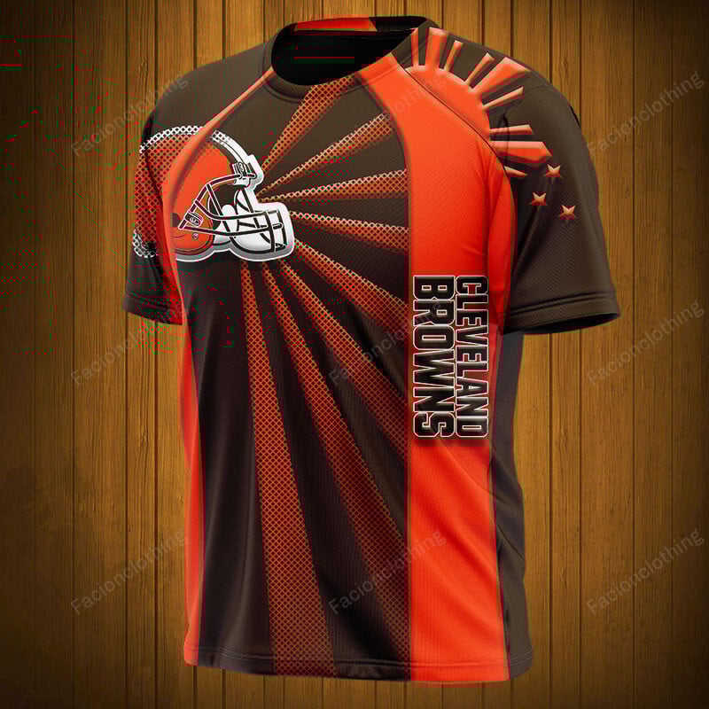 Sportswearmerch Cleveland Browns NFL T-shirt Personalized For Fan