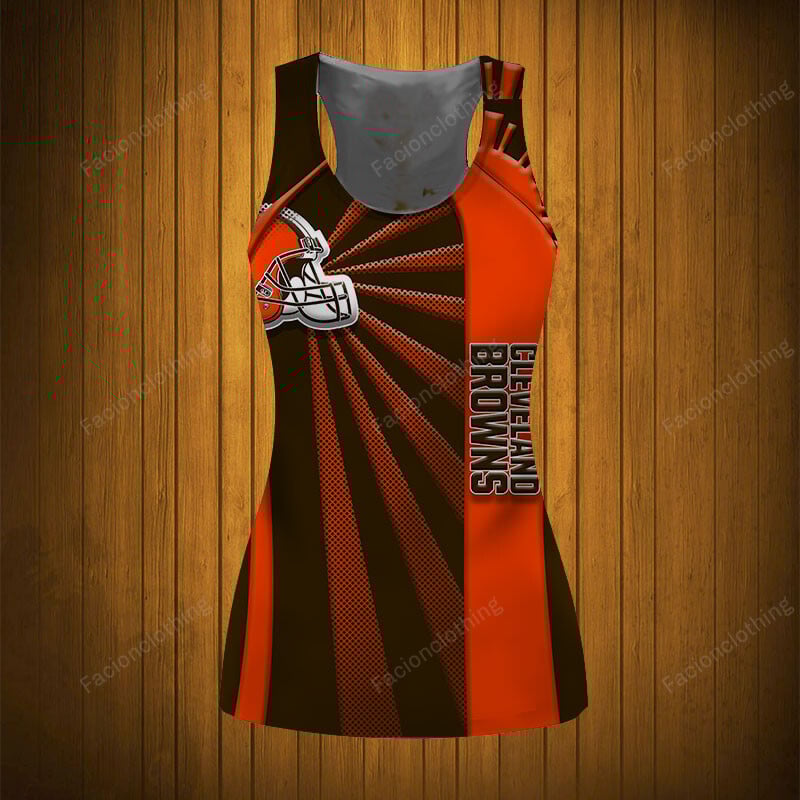 Sportswearmerch Cleveland Browns NFL Women Tanktop Personalized For Fan