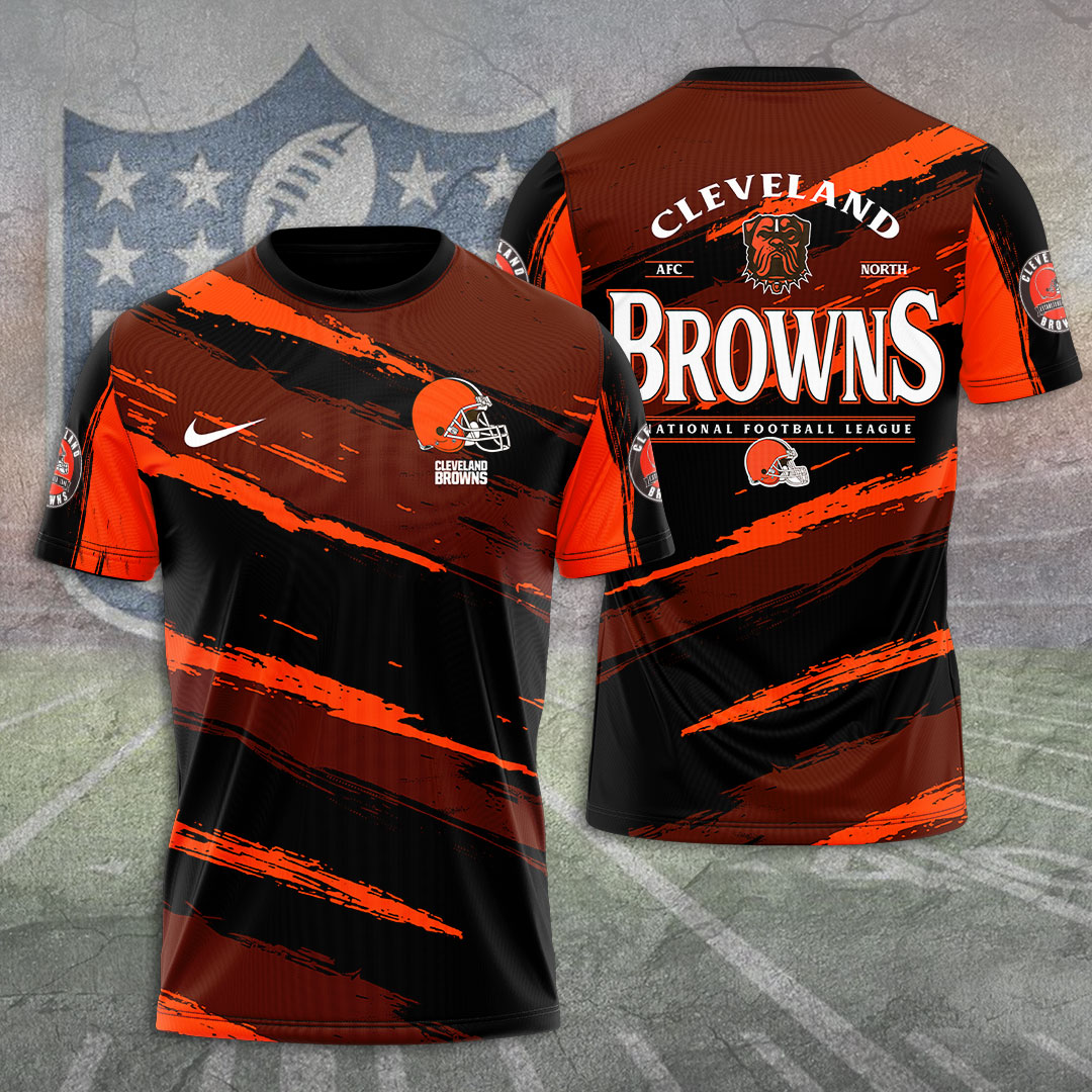 Sportswearmerch Cleveland Browns NFLPersonalized T-shirt For Fan
