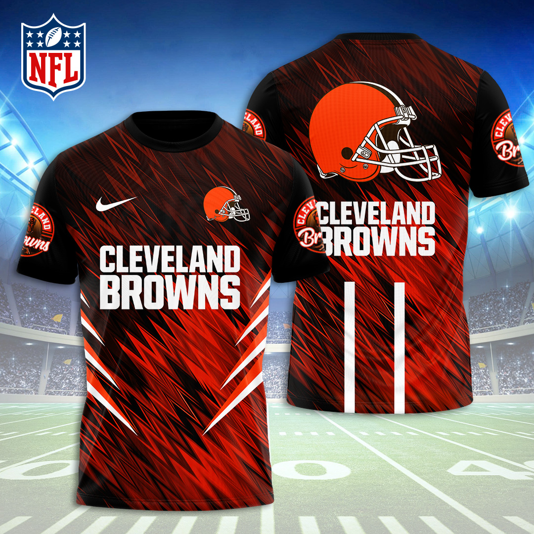 Sportswearmerch Cleveland Browns NFLPersonalized T-shirt For Fan