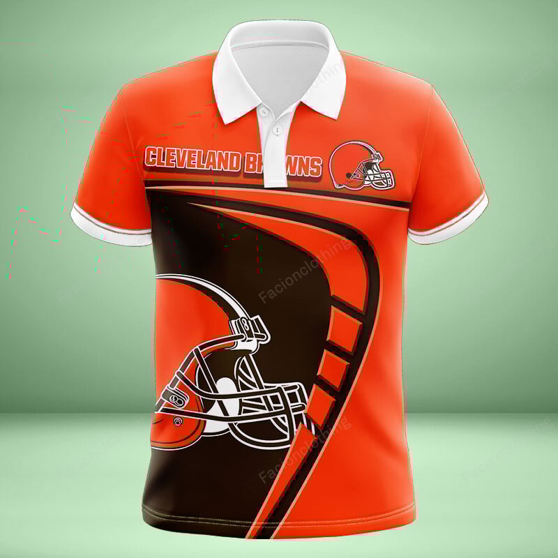 Sportswearmerch Cleveland Browns Personalized Polo Shirt For Fan