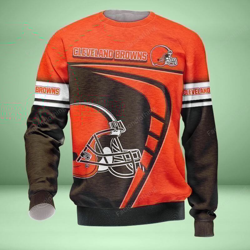 Sportswearmerch Cleveland Browns Personalized Sweater For Fan
