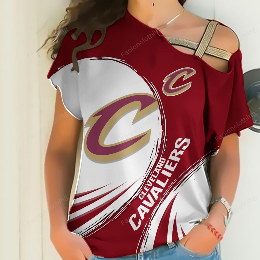 Sportswearmerch Cleveland Cavaliers NBA Personalized Strapless Short Sleeve For Fan