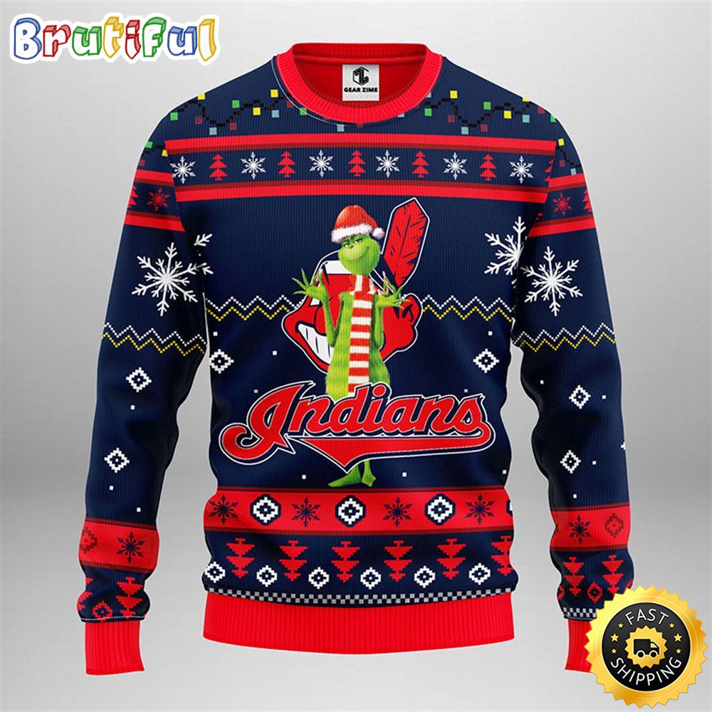 Sportswearmerch Cleveland Indians MLB Christmas Sweater For Fan