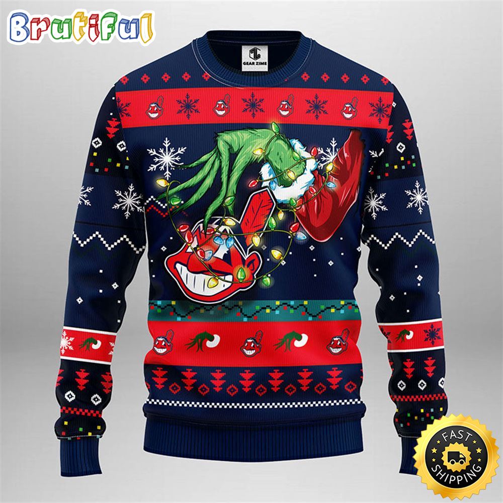 Sportswearmerch Cleveland Indians MLB Christmas Sweater For Fan
