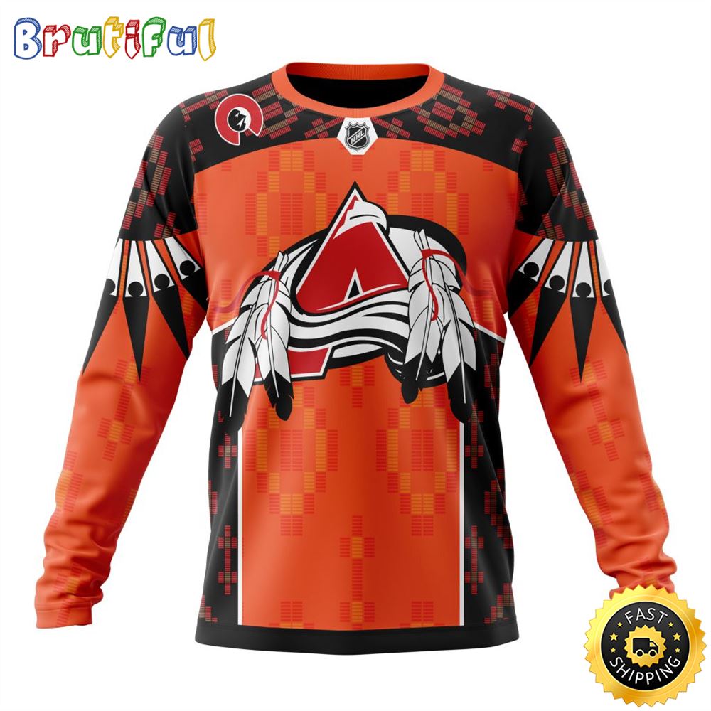 Sportswearmerch Colorado Avalanche NHL Child Lives Matter Personalized Sweater For Fan