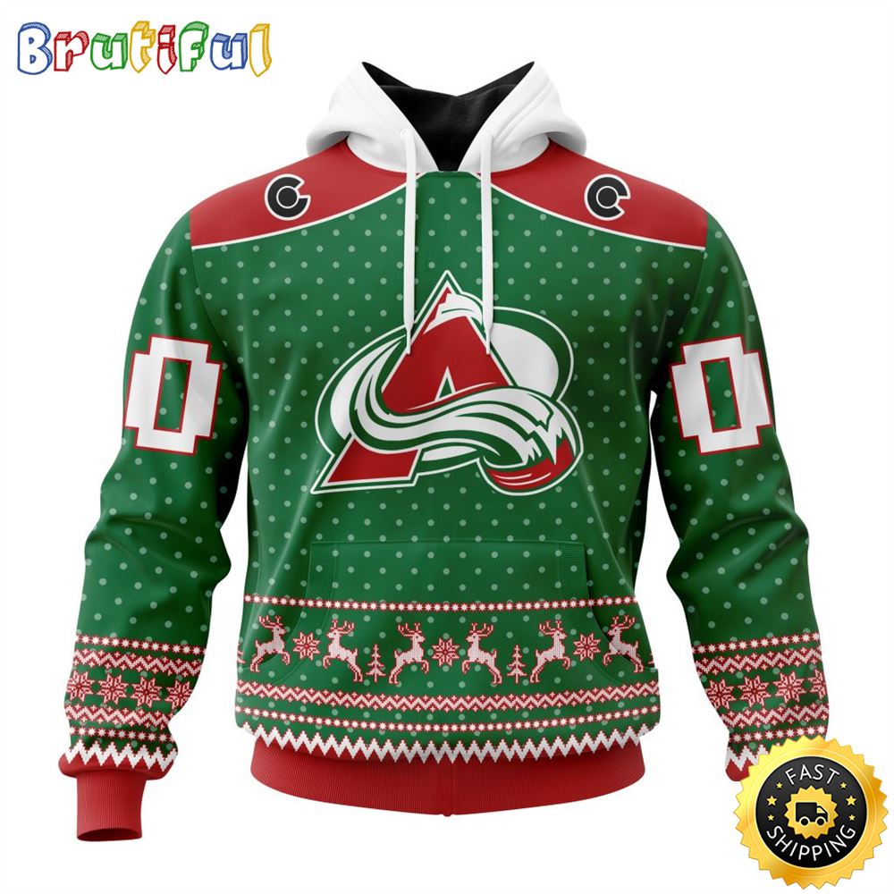 Sportswearmerch Colorado Avalanche NHL Christmas Hoodie For Fan