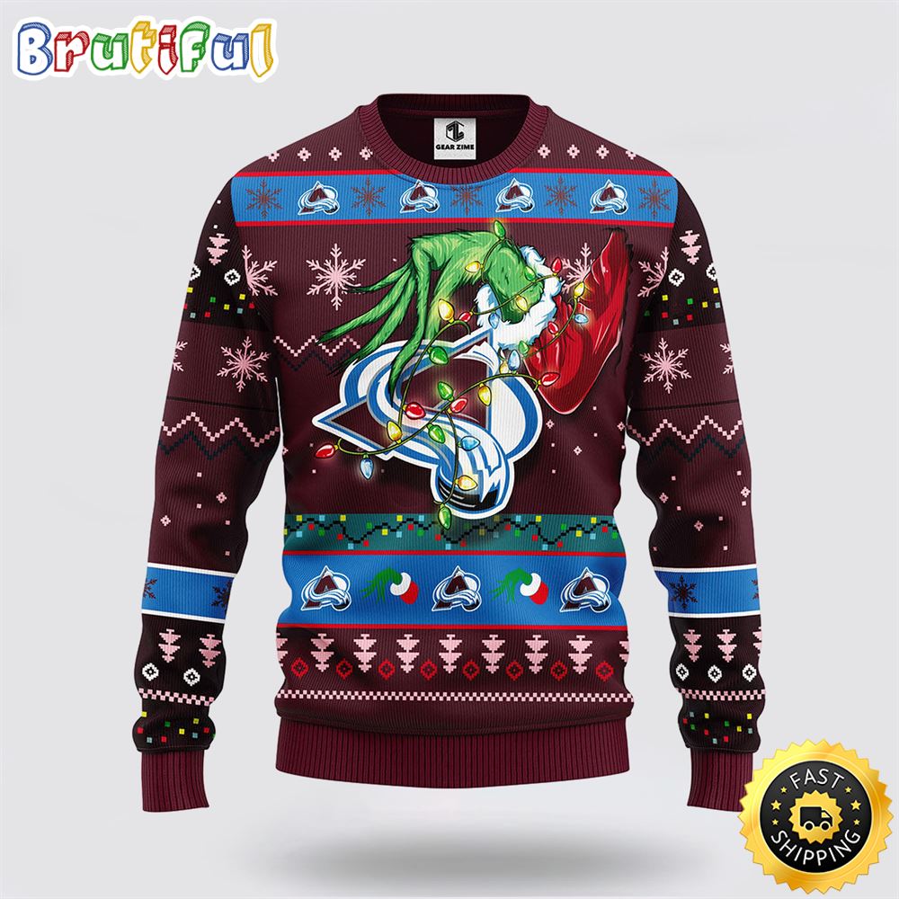 Sportswearmerch Colorado Avalanche NHL Christmas Sweater For Fan