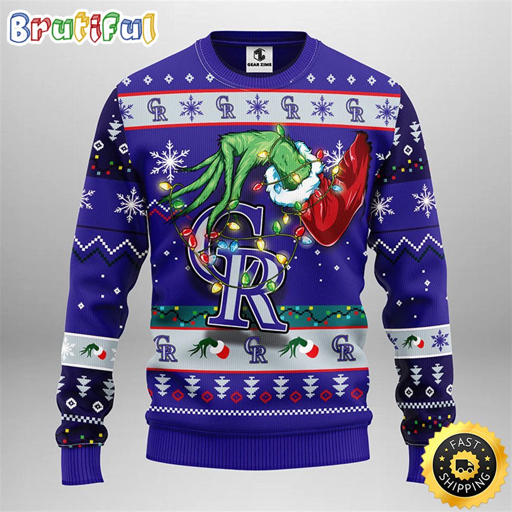 Sportswearmerch Colorado Rockies MLB Christmas Sweater For Fan