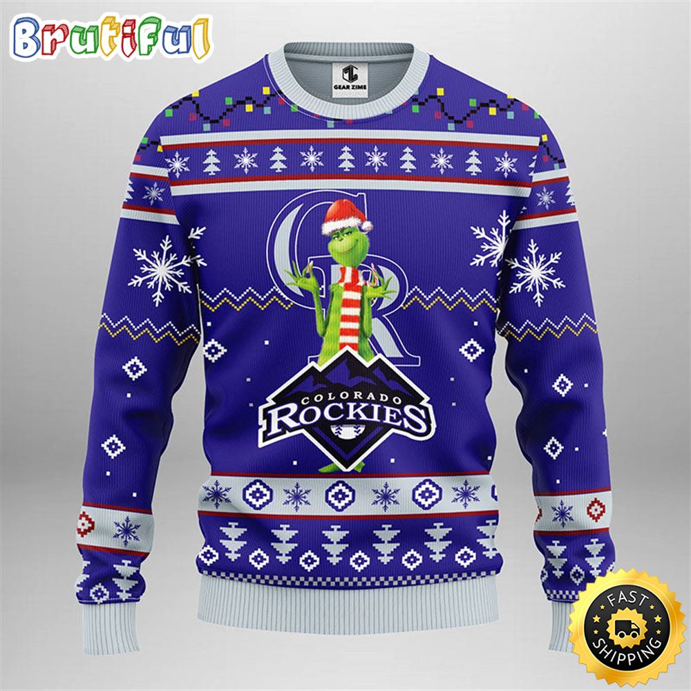 Sportswearmerch Colorado Rockies MLB Christmas Sweater For Fan