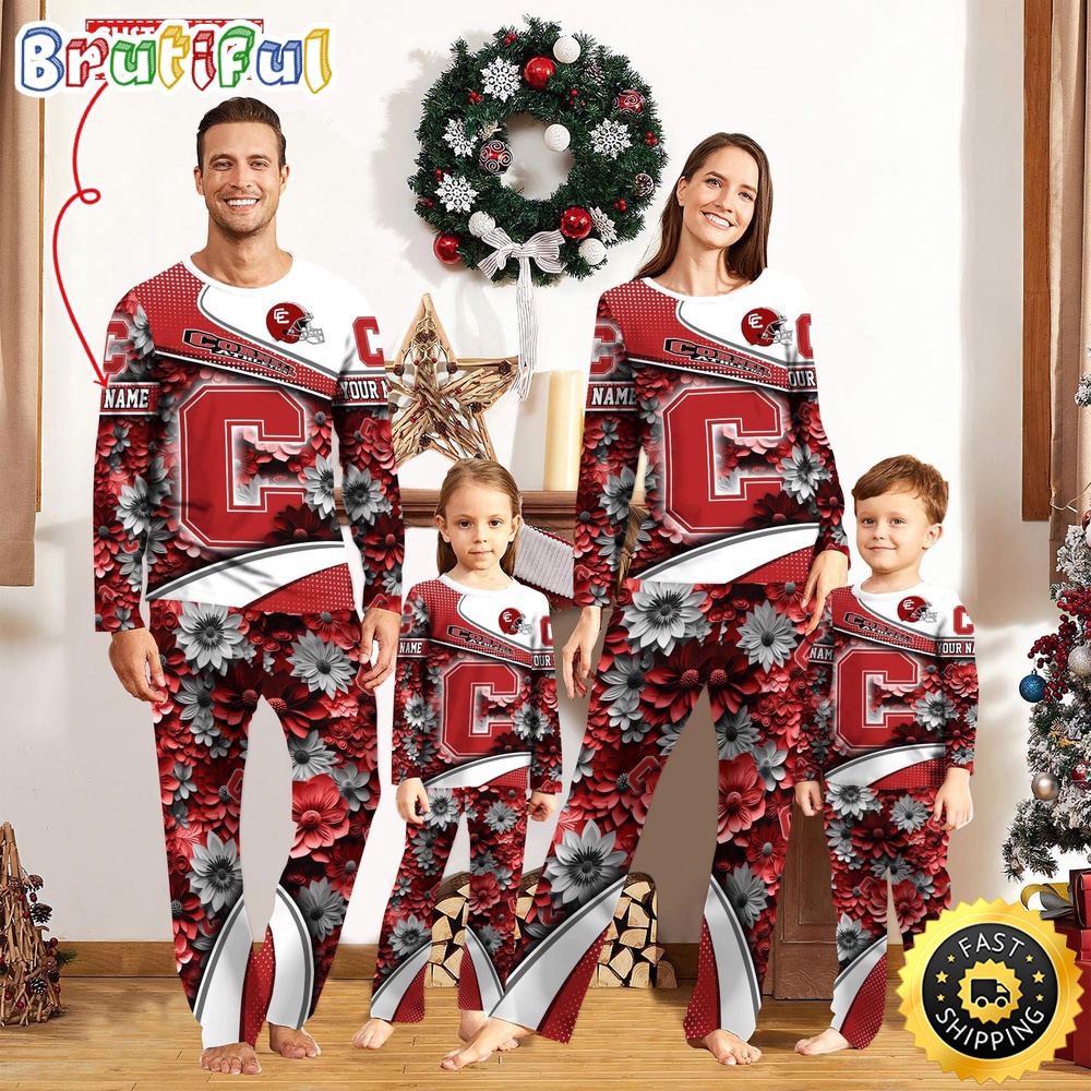 Sportswearmerch Cornell Big Red NCAA Sport Fans Personalized Pajamas Family For Fan