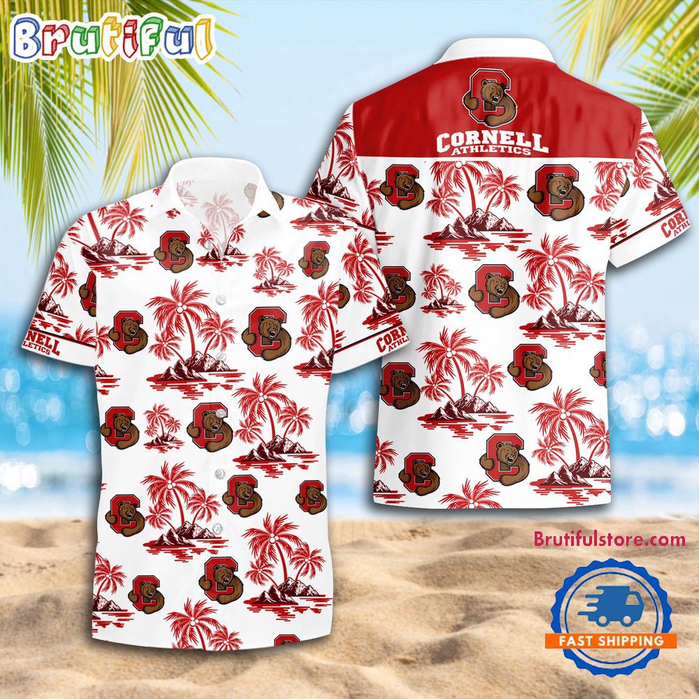 Sportswearmerch Cornell Big Red NCAA Summer Personalized Hawaiian Shirt For Fan
