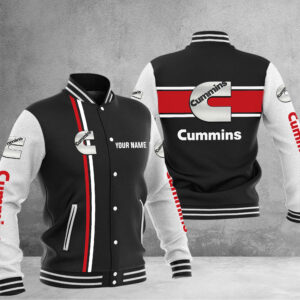 Sportswearmerch Cummins Truck Baseball Jacket For Fan