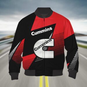 Sportswearmerch Cummins Truck Bomber Jacket For Fan