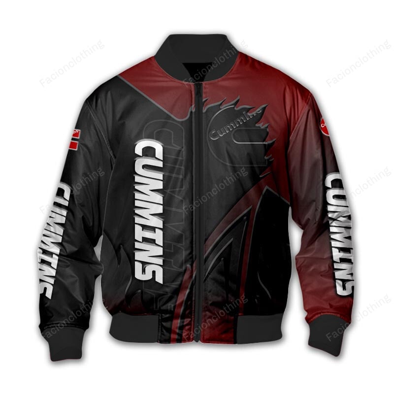 Sportswearmerch Cummins Truck Personalized Bomber Jacket For Fan