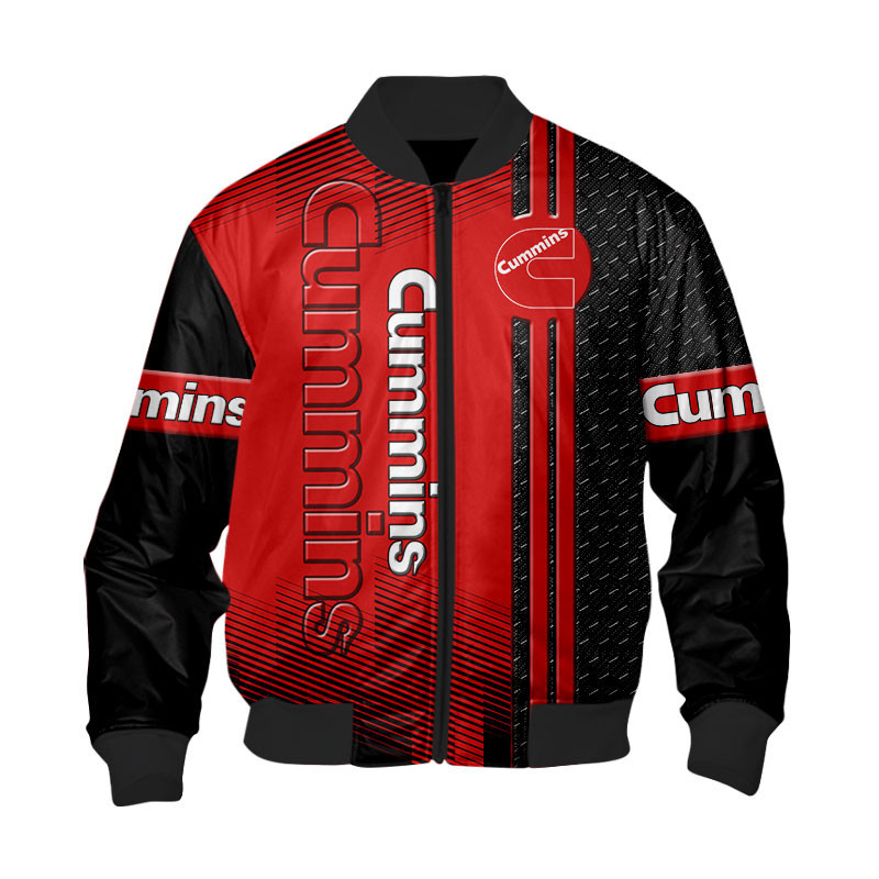Sportswearmerch Cummins Truck Personalized Fashion Bomber Jacket For Fan