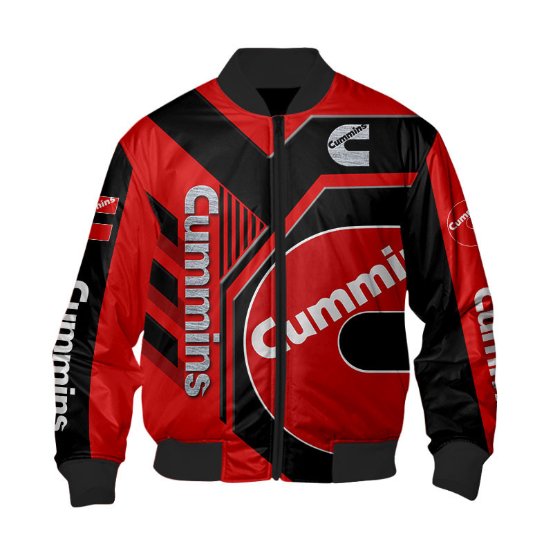 Sportswearmerch Cummins Truck Personalized Fashion Bomber Jacket For Fan