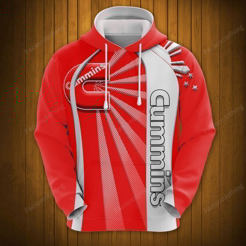 Sportswearmerch Cummins Truck Personalized Fashion Hoodie For Fan
