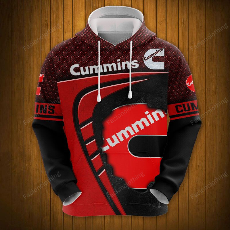 Sportswearmerch Cummins Truck Personalized Fashion Hoodie For Fan