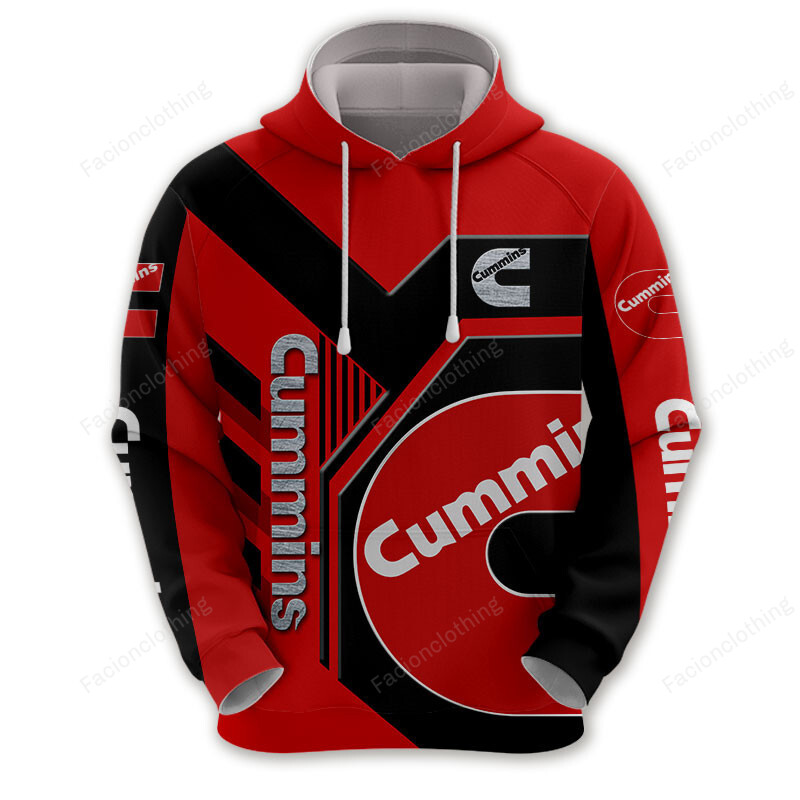 Sportswearmerch Cummins Truck Personalized Fashion Hoodie For Fan