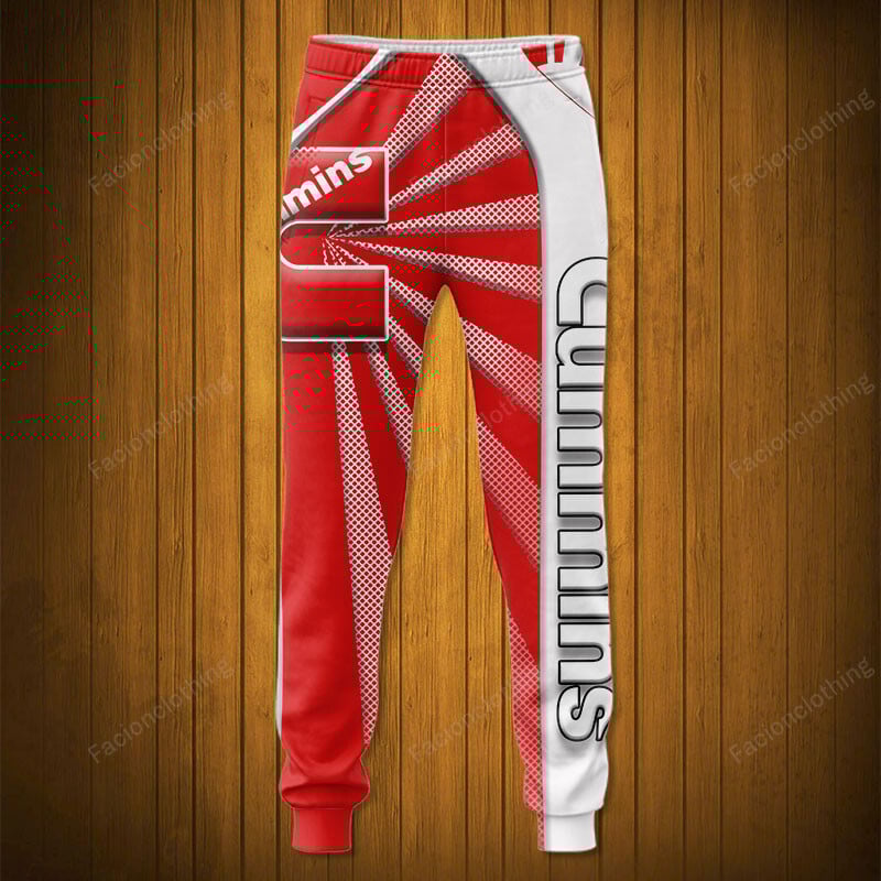 Sportswearmerch Cummins Truck Personalized Fashion Long Pant For Fan