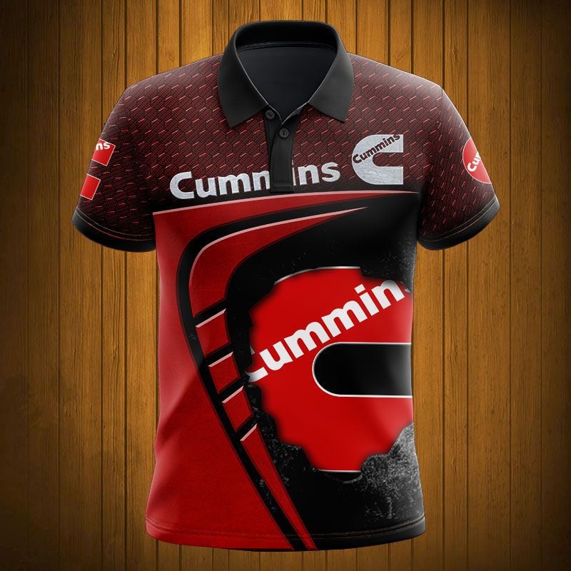 Sportswearmerch Cummins Truck Personalized Fashion Polo Shirt For Fan