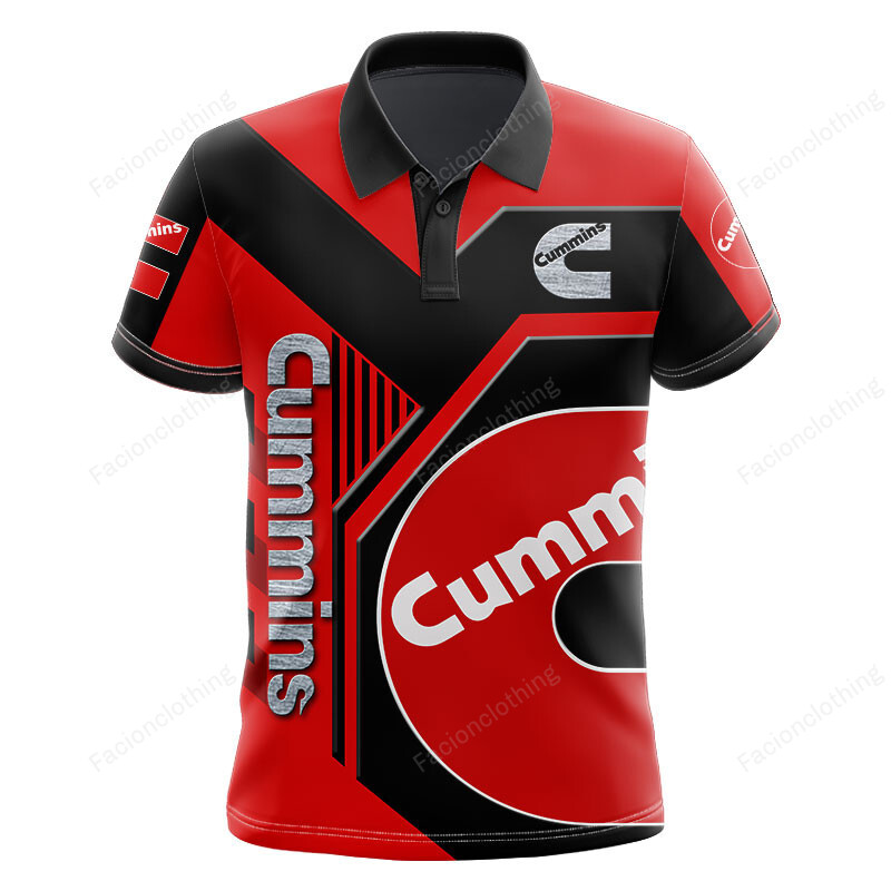Sportswearmerch Cummins Truck Personalized Fashion Polo Shirt For Fan