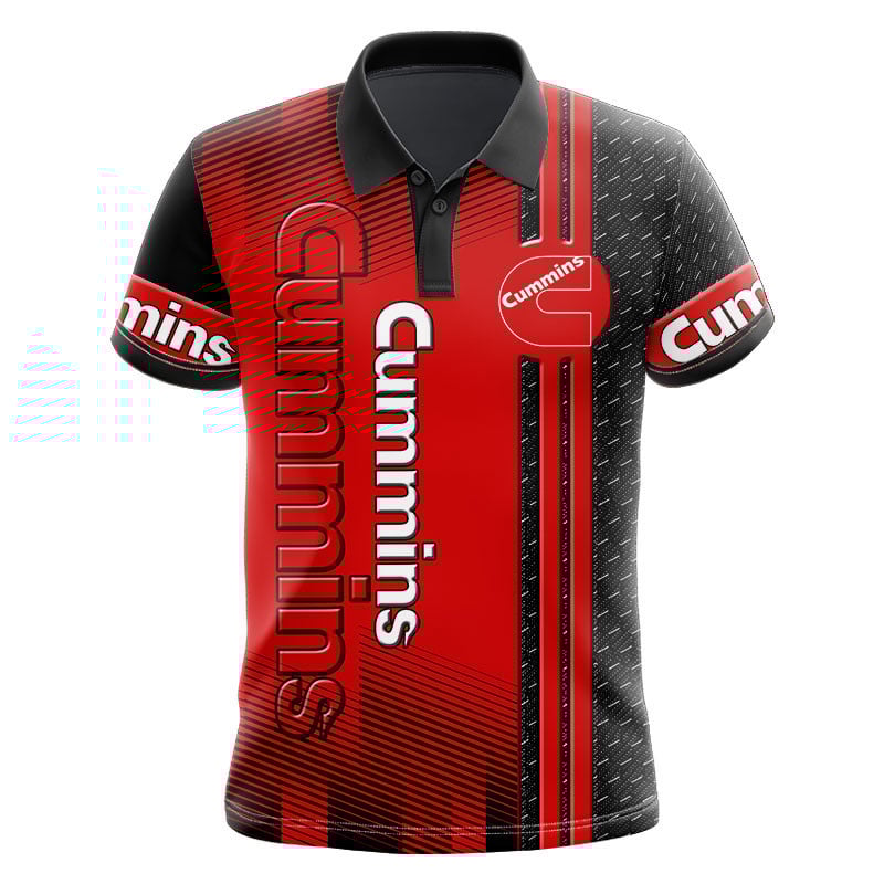 Sportswearmerch Cummins Truck Personalized Fashion Polo Shirt For Fan