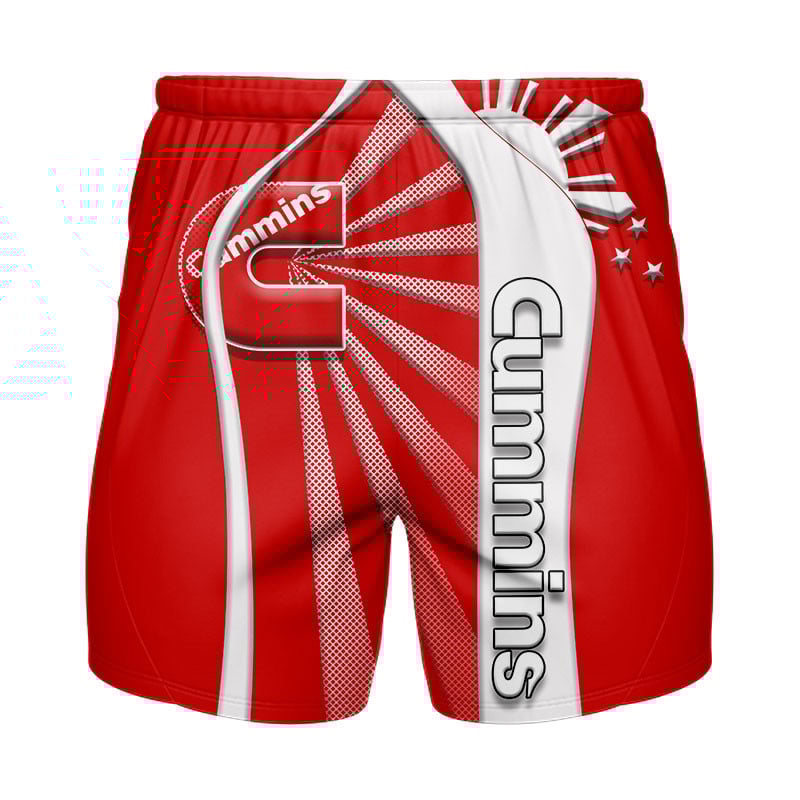 Sportswearmerch Cummins Truck Personalized Fashion Short Pant For Fan