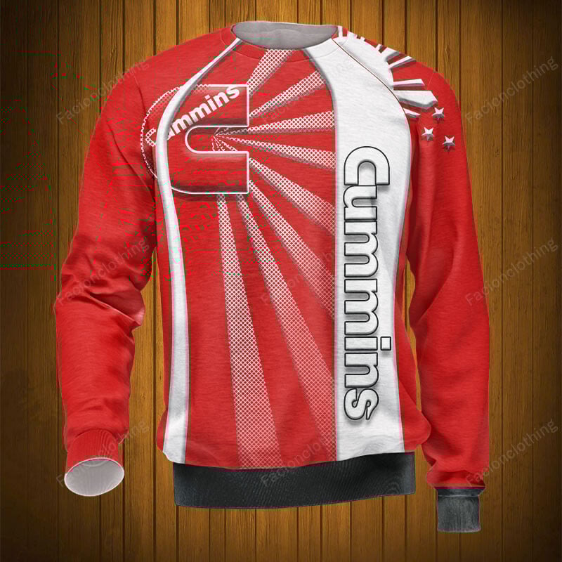 Sportswearmerch Cummins Truck Personalized Fashion Sweater For Fan
