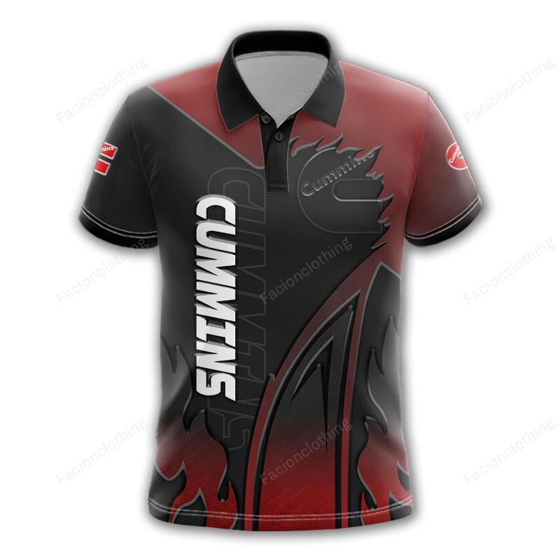 Sportswearmerch Cummins Truck Personalized Polo For Fan