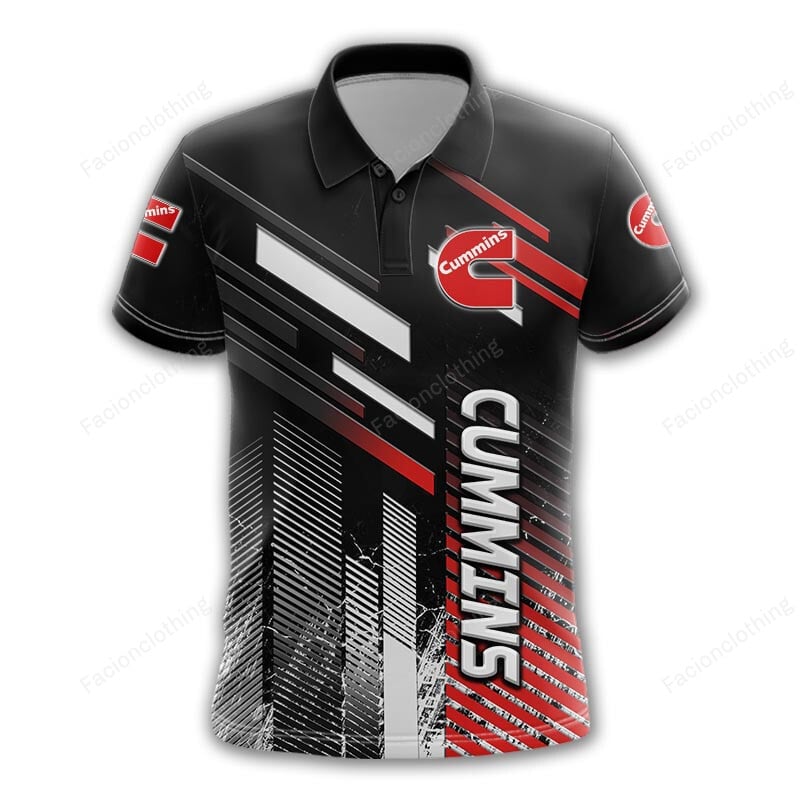 Sportswearmerch Cummins Truck Personalized Polo For Fan