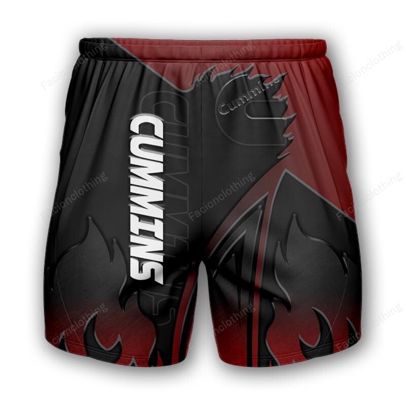 Sportswearmerch Cummins Truck Personalized Short Pant For Fan