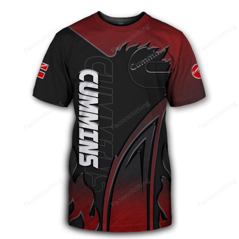 Sportswearmerch Cummins Truck Personalized T-shirt For Fan