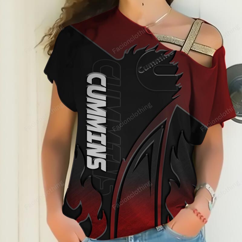 Sportswearmerch Cummins Truck Personalized Women Shirt For Fan